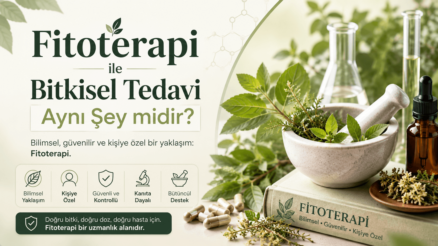 Fitoterapi ile Bitkisel Tedavi Aynı Şey midir?